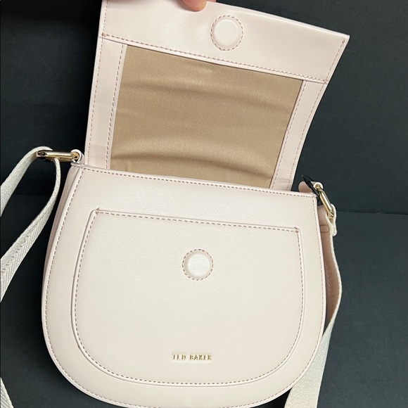 TED BAKER NWT Baby Pink Darcell Satchel Cross-Body |  NWT | Great Gift - Picture 10 of 15